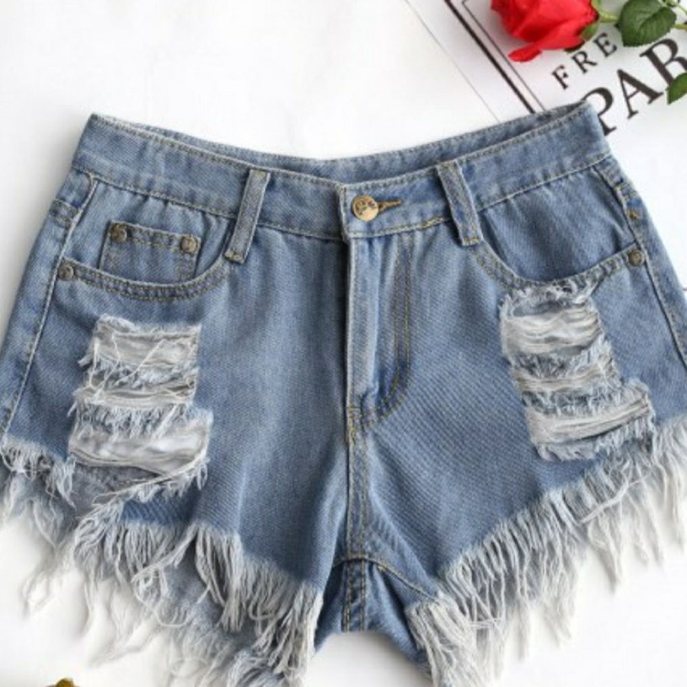 Jean shorts
